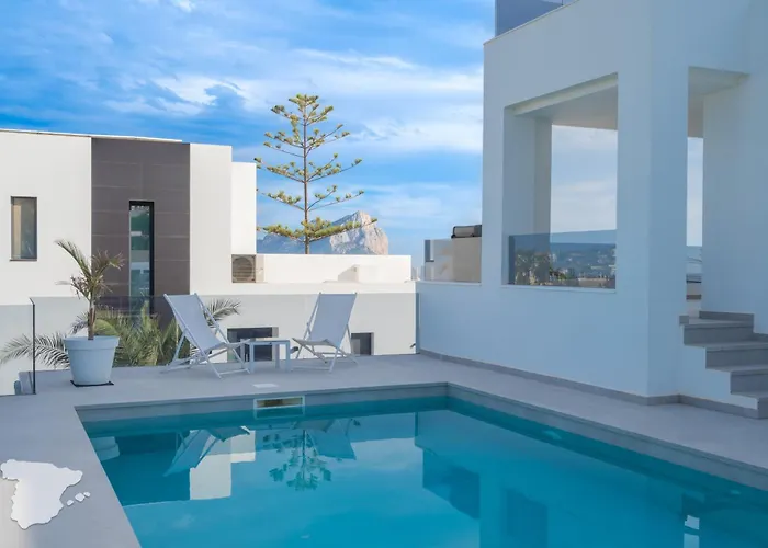 Villa Costablancadreams White Flamingo In *