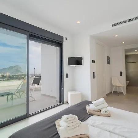 Villa Costablancadreams White Flamingo In