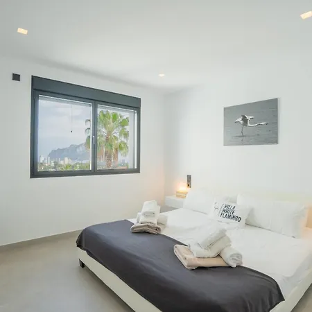 Villa Costablancadreams White Flamingo In