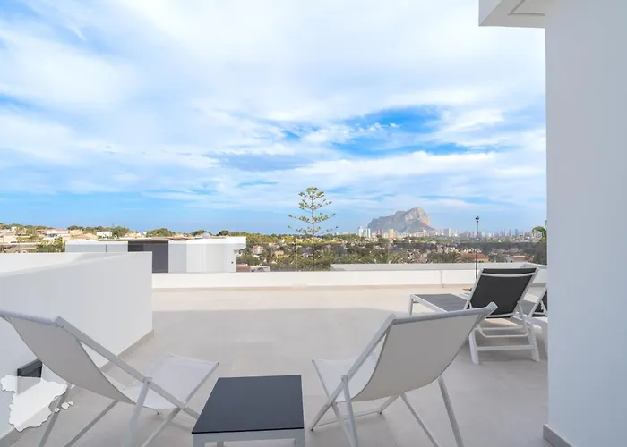 Villa Costablancadreams White Flamingo In