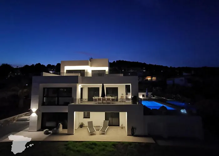 Costablancadreams White Flamingo In Villa Calp